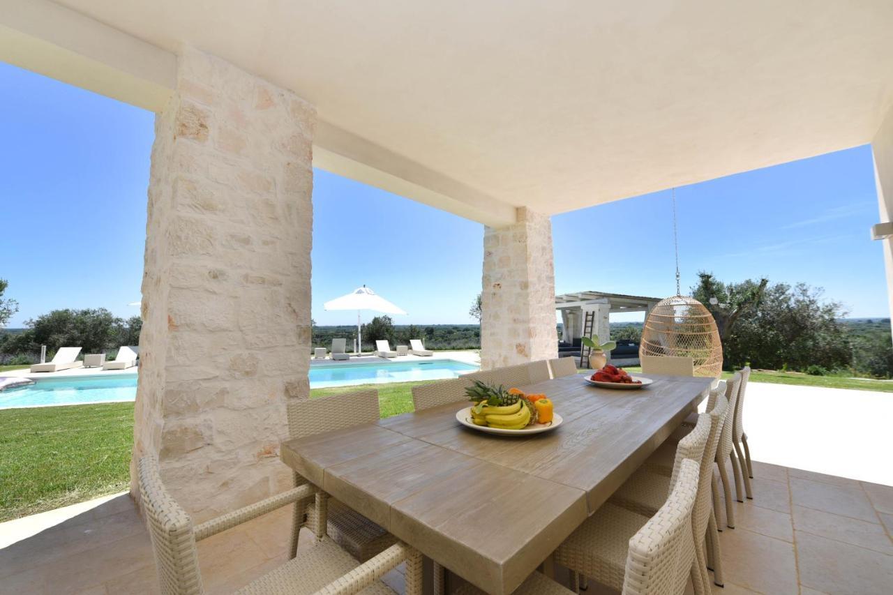 Tenuta Lamia Degli Ulivi - Ostuni Puglia - Ancient Lamia And Modern Villa エクステリア 写真