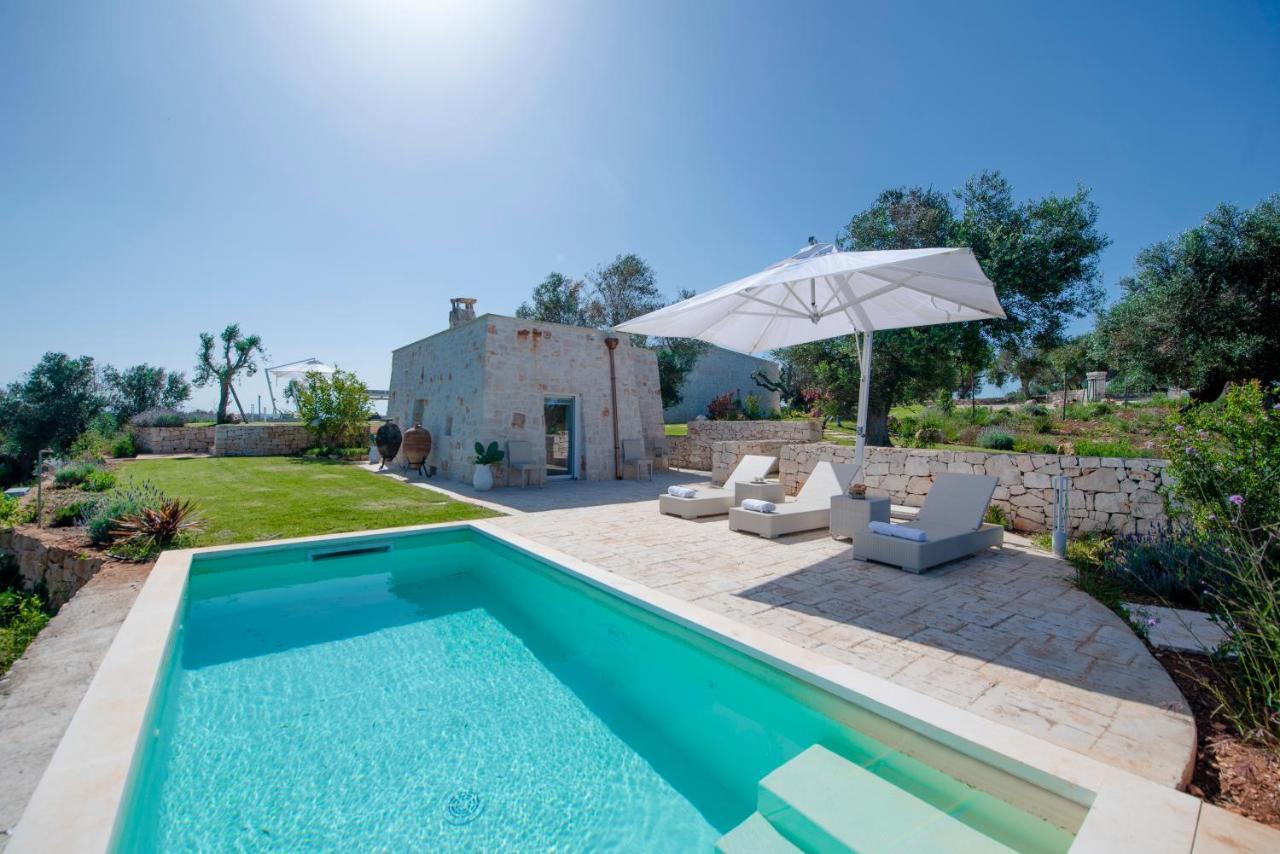 Tenuta Lamia Degli Ulivi - Ostuni Puglia - Ancient Lamia And Modern Villa エクステリア 写真